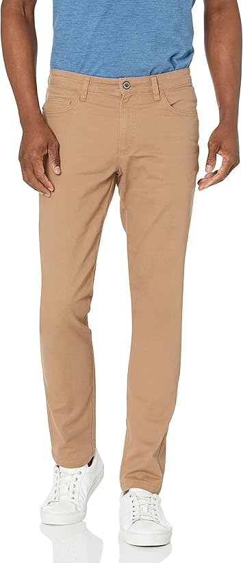Goodthreads Skinny Fit 5 Pocket Chino Khaki